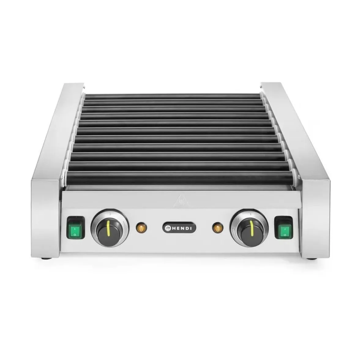 Hendi Worstenroller grill - twee zones 11 rollers