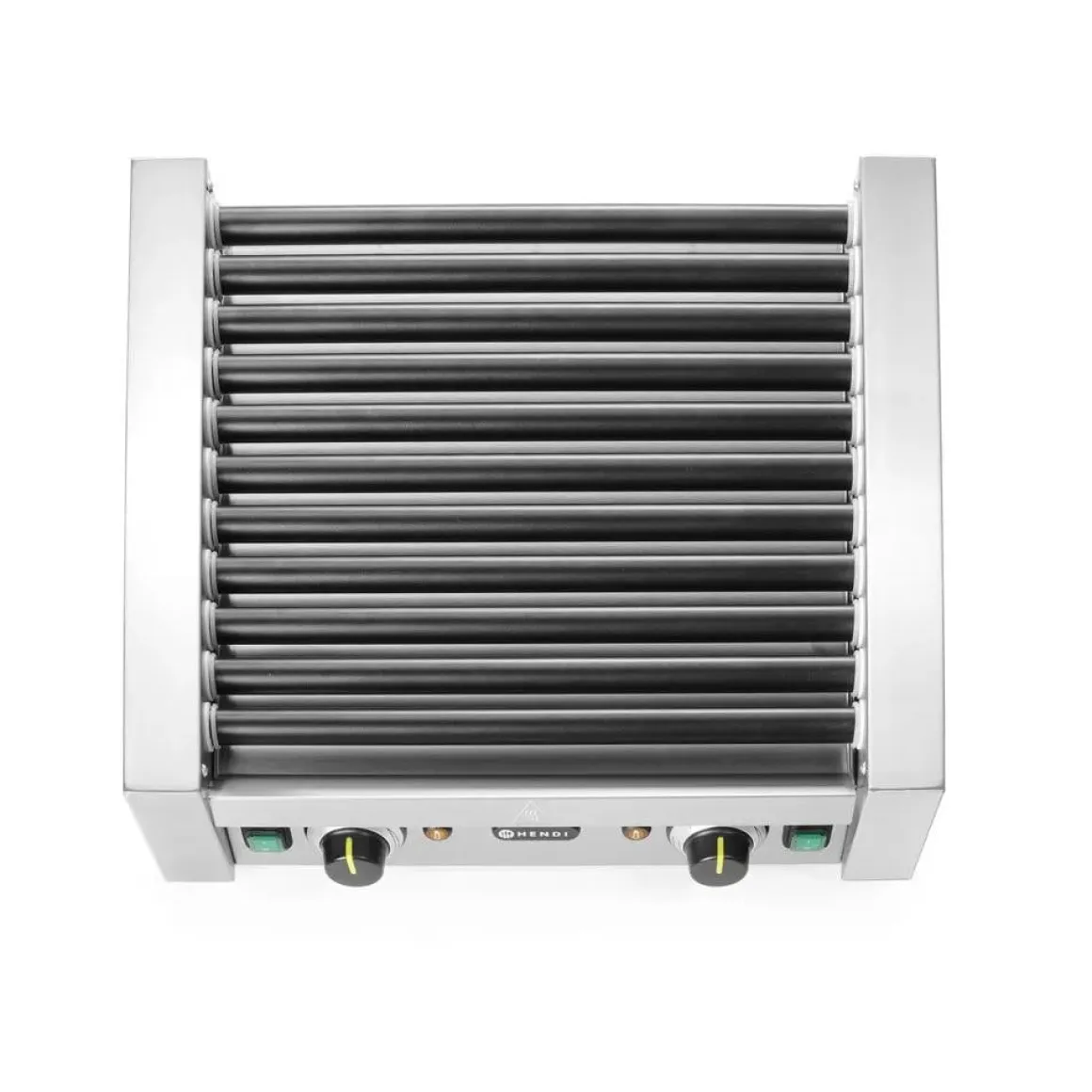 Hendi Worstenroller grill - twee zones 11 rollers
