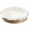 HoM Bakring Hout met Bakpapier Ø20x4cm 3st.