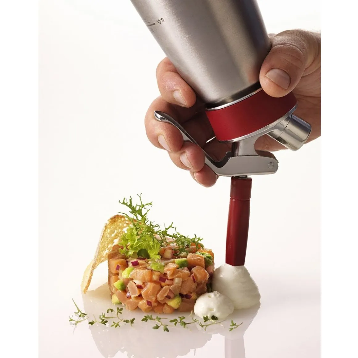 iSi Slagroomapparaat Gourmet Whip Plus 0,5L RVS