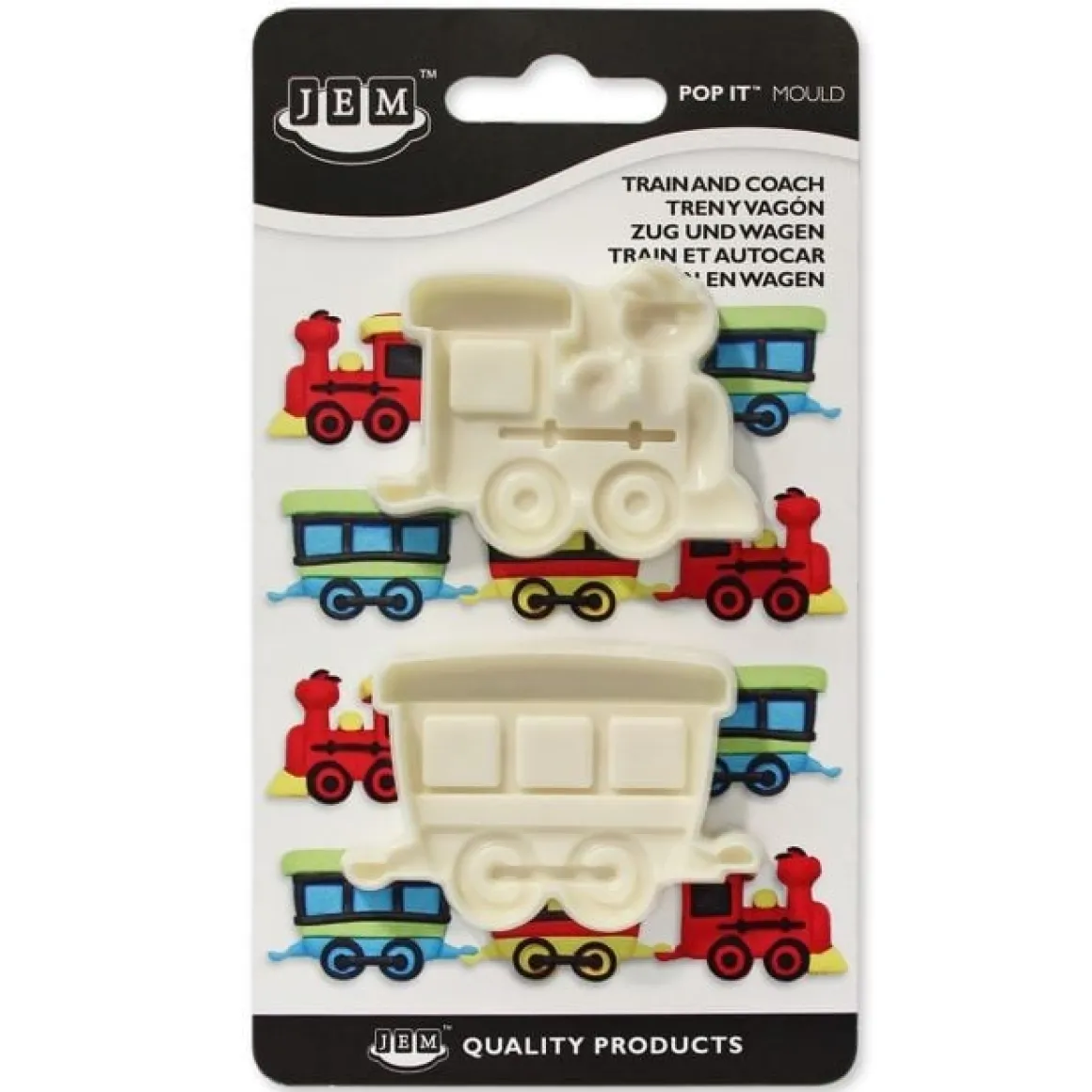 JEM Pop It Uitsteker / Mal Trein & Wagon