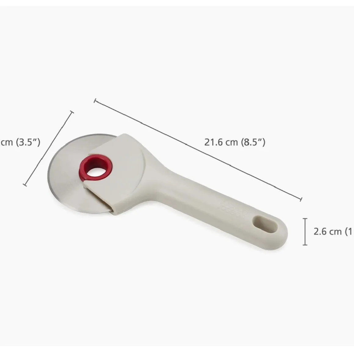 Joseph Joseph Pizzasnijder Easy-Clean Ø9cm