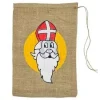 Jute Zak Sinterklaas 30x40cm