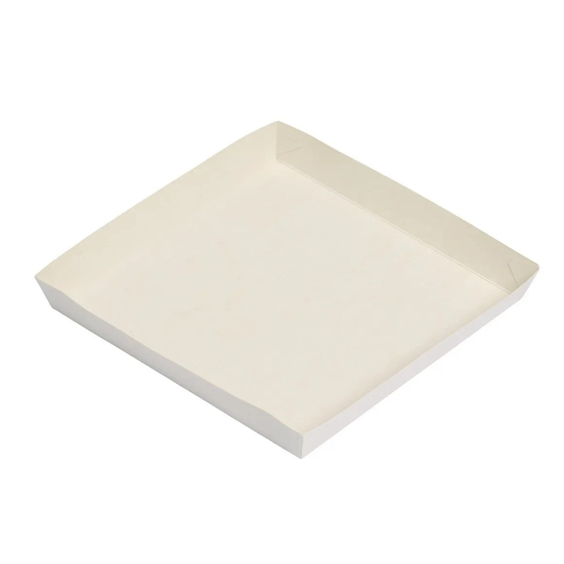Kartonnen Schaal Conisch 19x19x2,5cm 300st.**