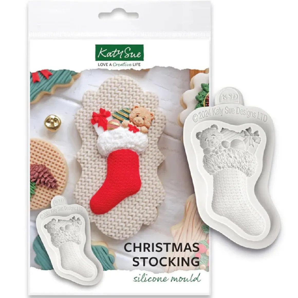 Katy Sue Mold Kerstsok