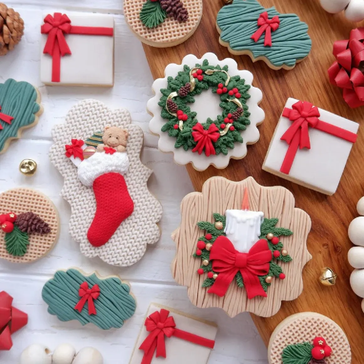 Katy Sue Mold Kerstsok