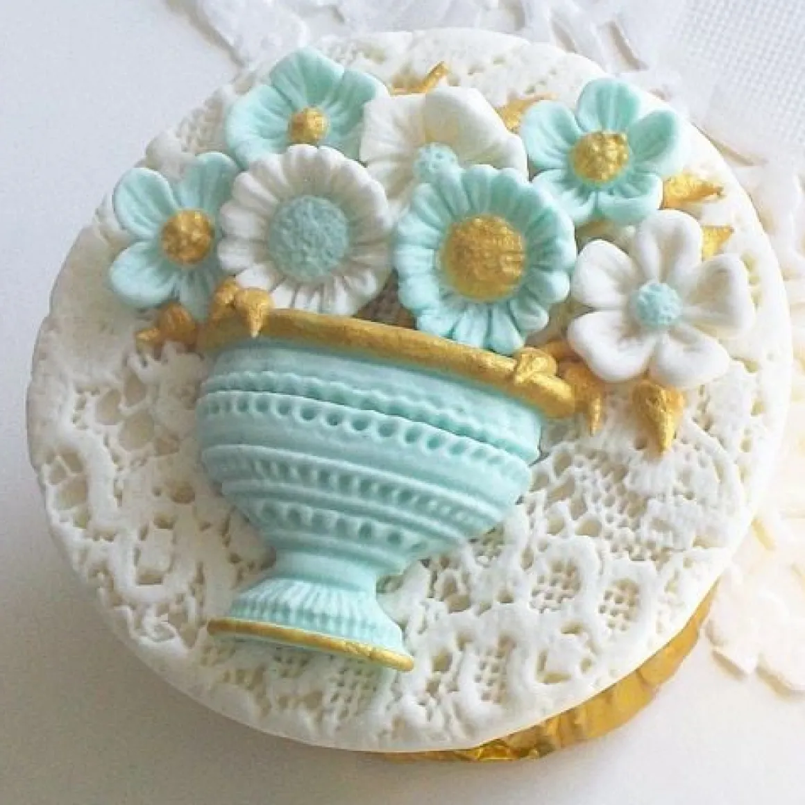 Katy Sue Mold Kleine Bloemen