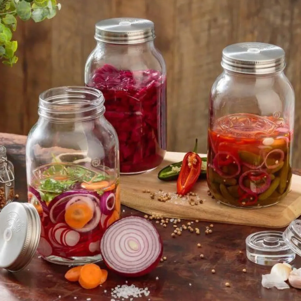Kilner Fermentatiepot Set/2 1L
