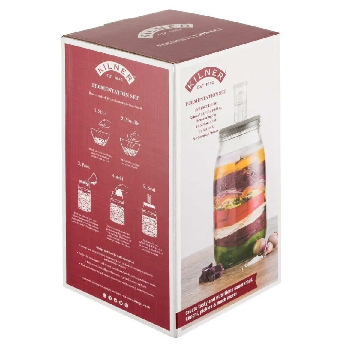 Kilner Fermentatieset 3L