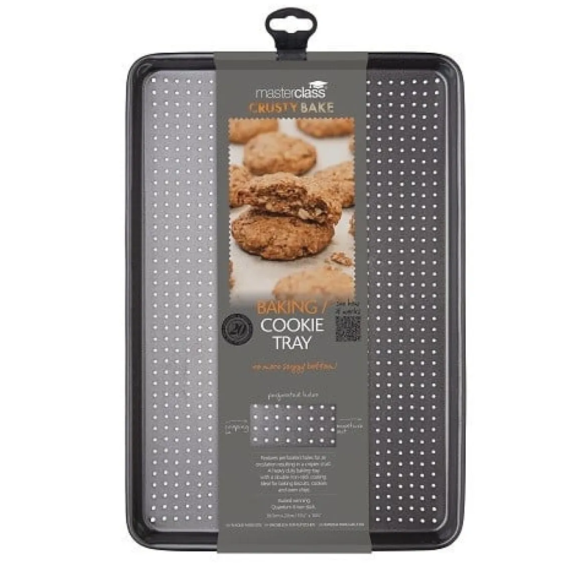 Kitchen Craft Crusty Bake Bakplaat 39,5x27x2cm