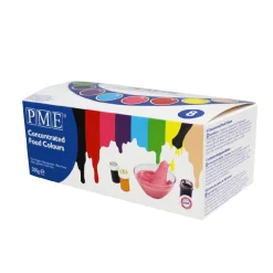 Kleurstof gel PME Set/8