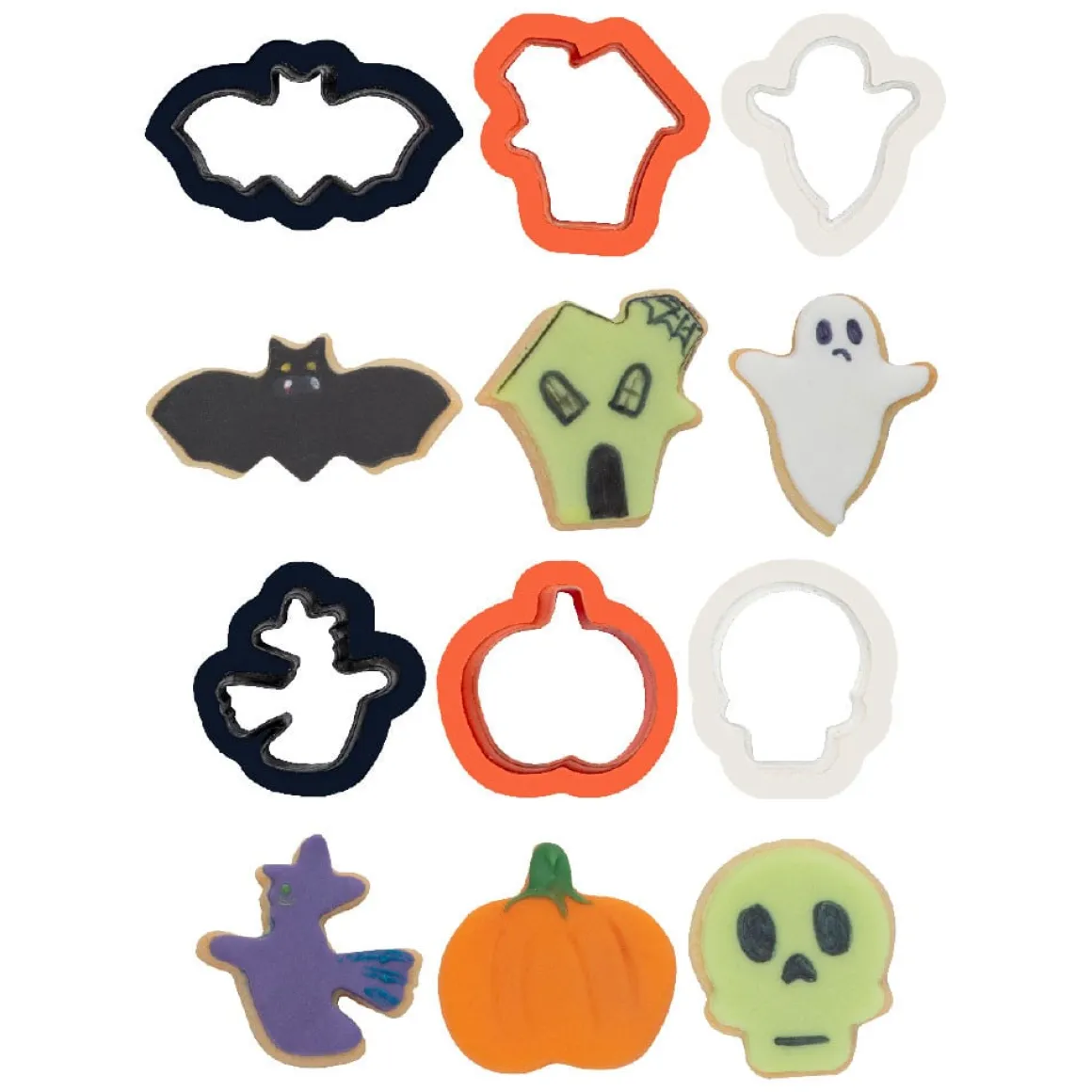 Koekjes Uitsteker Halloween Set 6-delig
