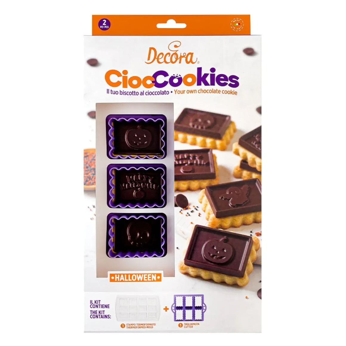 Koekjes Uitsteker & Mold Halloween Set 2-delig