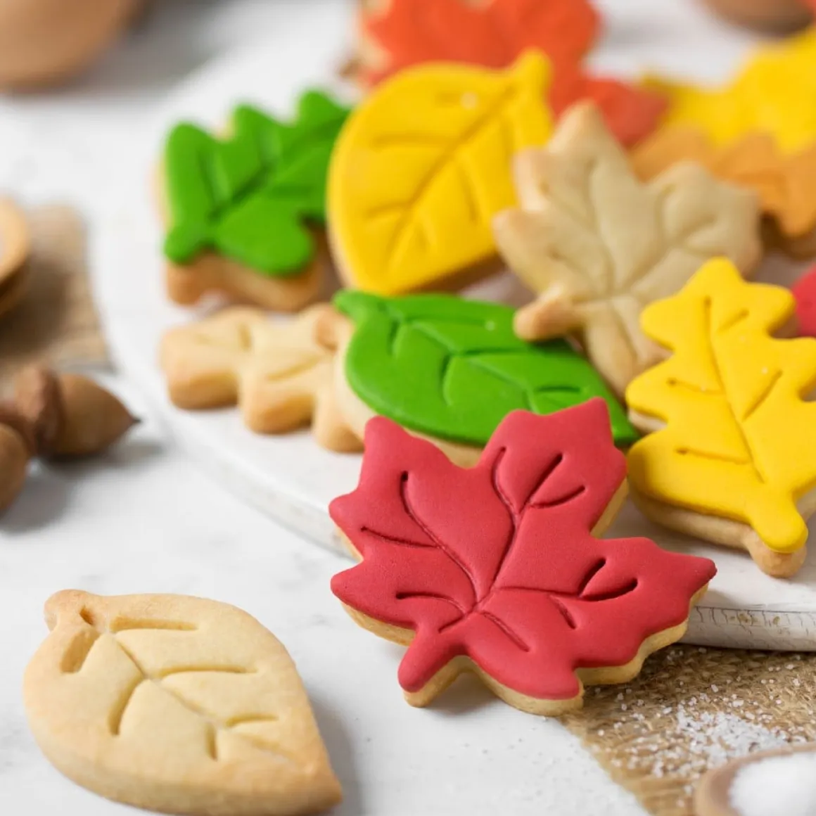 Koekjes Uitstekerset Bladeren Set/3