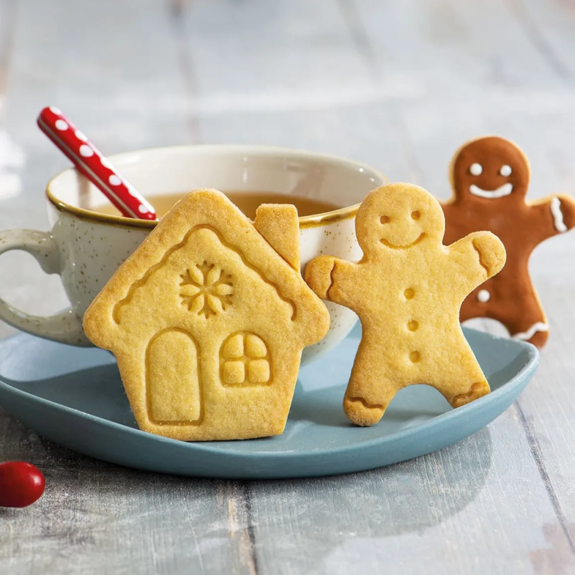 Koekjes Uitstekerset Gingerbread & Huisje