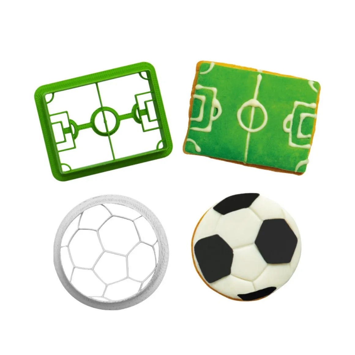 Koekjes Uitsteker Set Goal 2-delig
