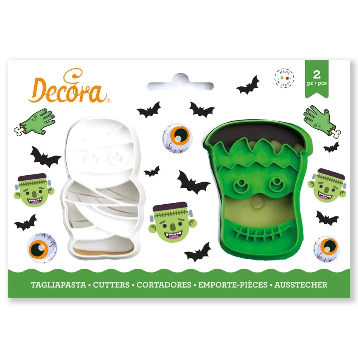 Koekjes Uitsteker Set Halloween Monsters 2-delig
