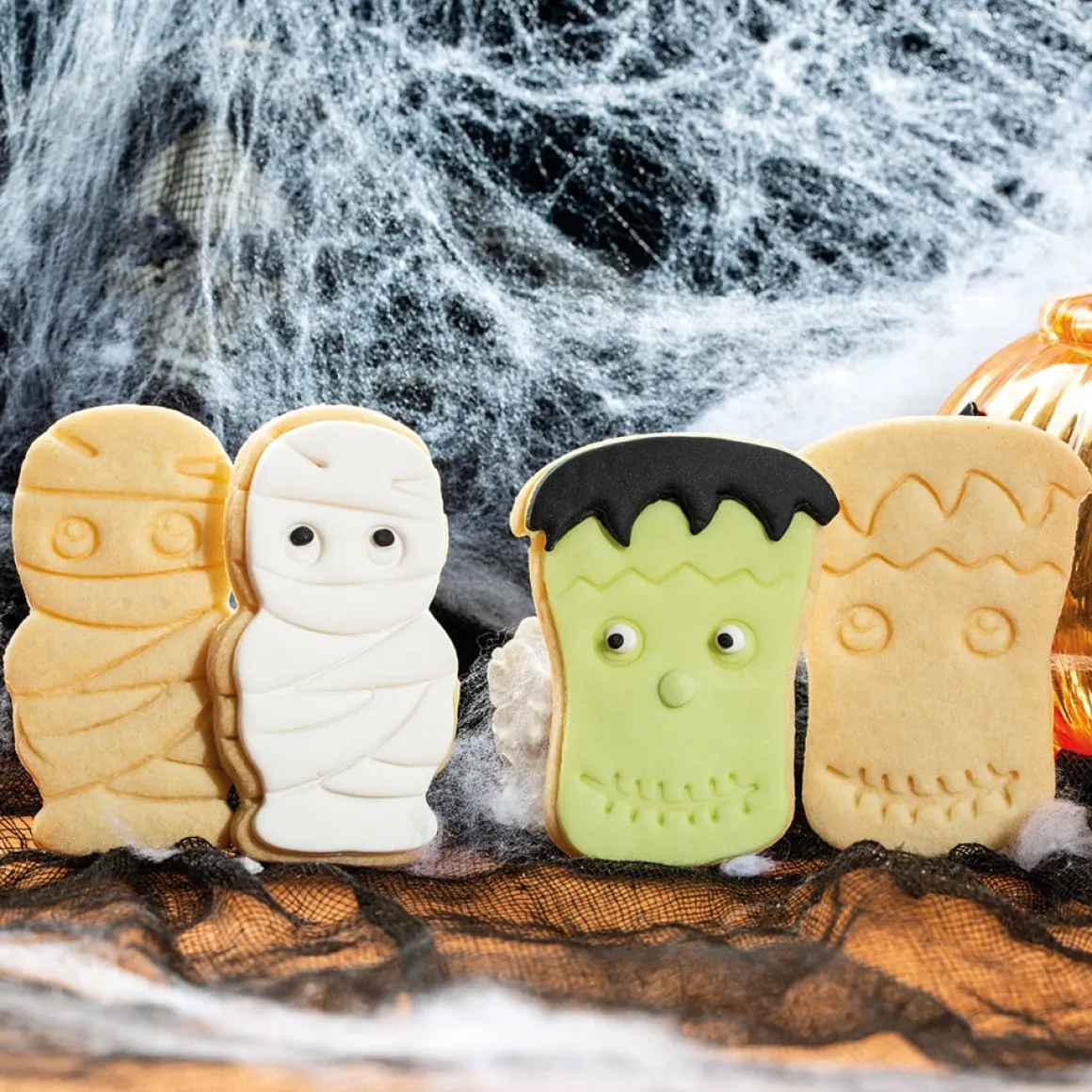 Koekjes Uitsteker Set Halloween Monsters 2-delig
