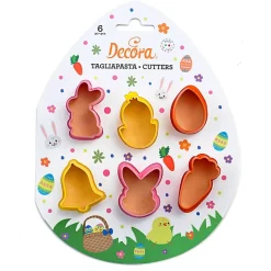Koekjes Uitstekerset Pasen Mini Figuren Set/6