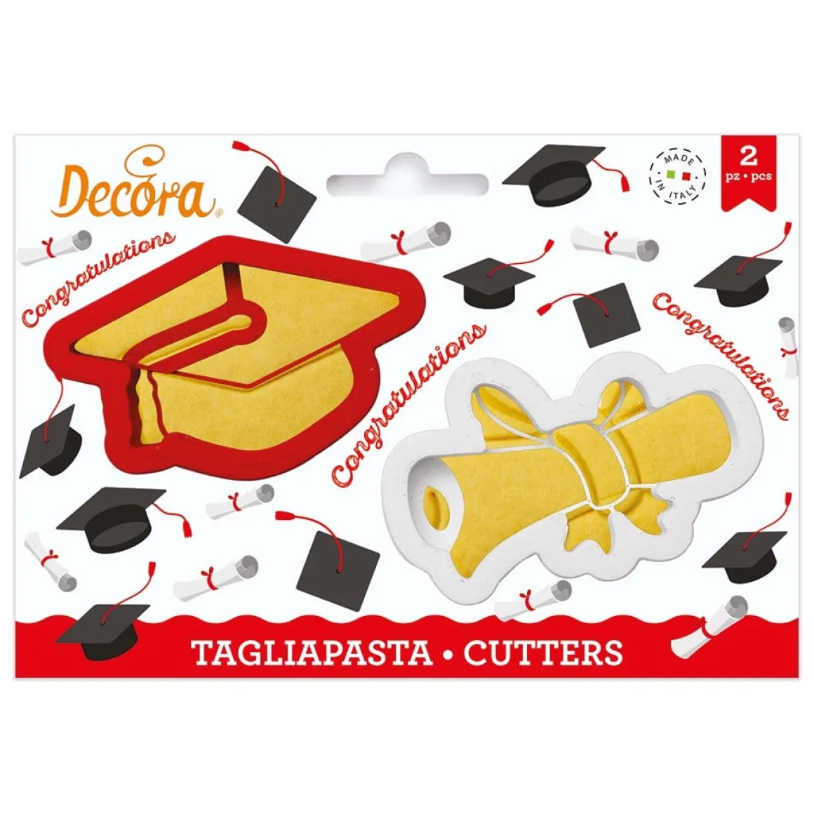 Koekjes Uitstekers Geslaagd 2-delig