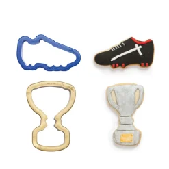 Koekjes Uitsteker Voetbalschoen en Beker**
