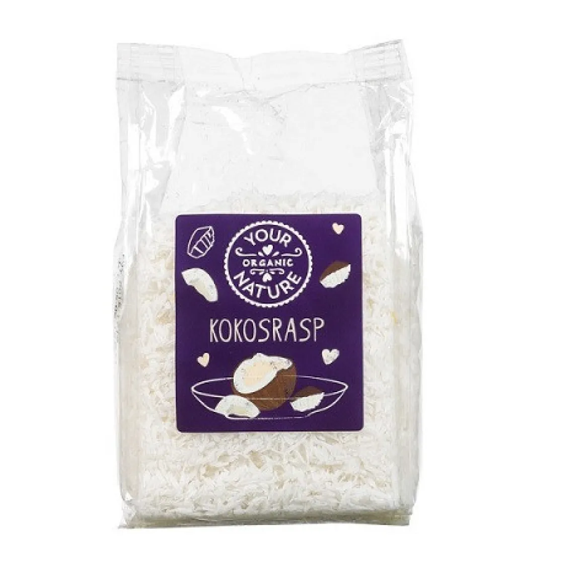 Kokosrasp Biologisch 150 gram