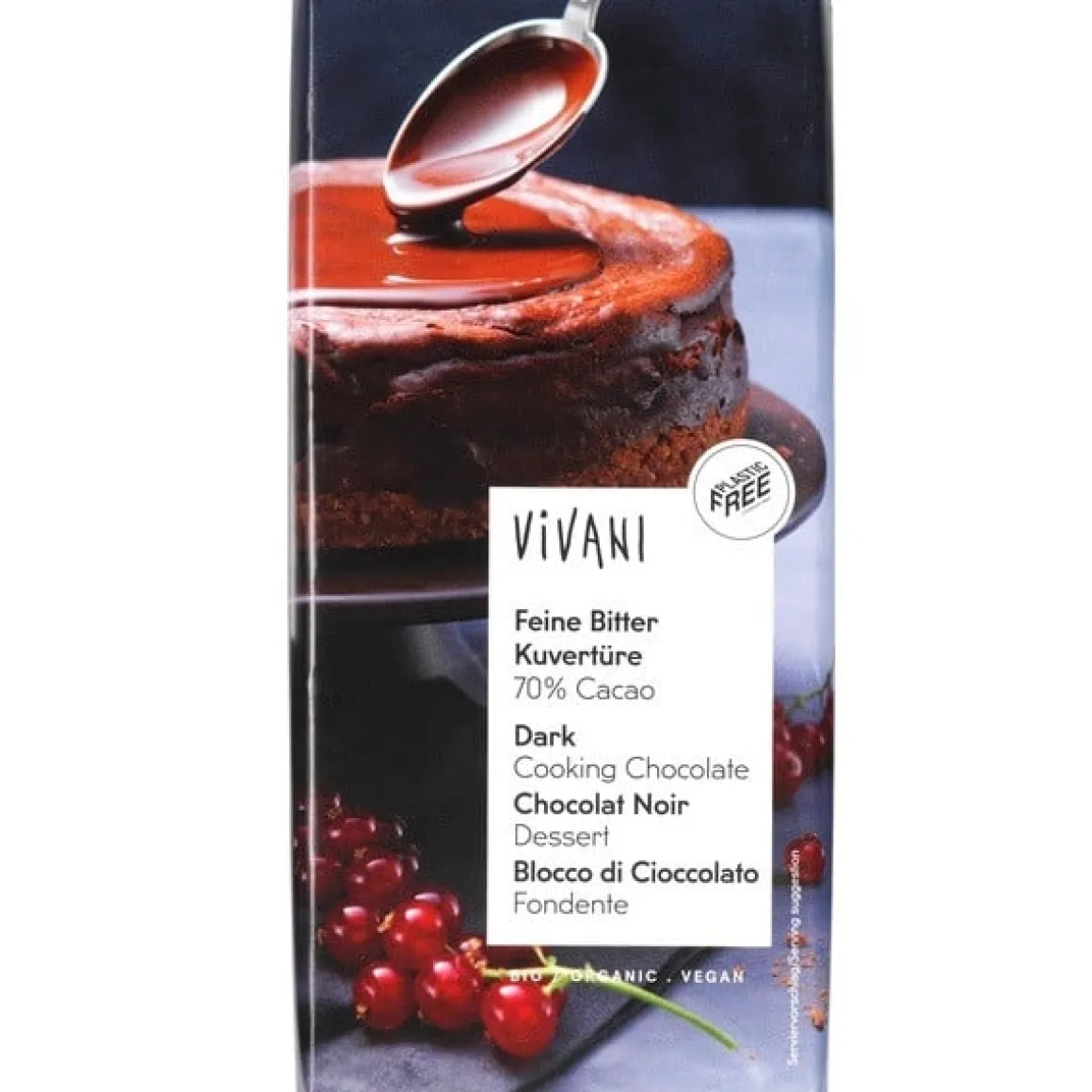 Kookchocolade Puur Biologisch 200 gram