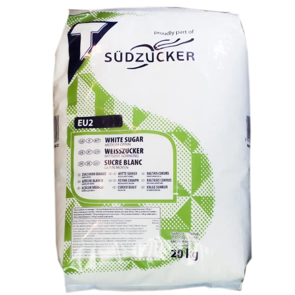 Kristalsuiker Gewone Korrel 20kg
