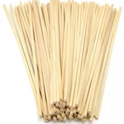 Lollywafelstokjes 38cm 100 stuks