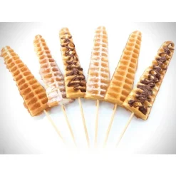 Lollywafelstokjes 38cm 100 stuks