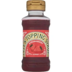 Lyle's Strawberry Syrup Knijpfles 325gr.