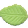 Marsepein Blaadjes Groen 40x28mm / 200st.