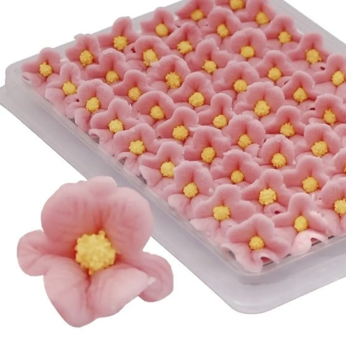 Marsepein Saniyes Roze 25mm (54 st.)