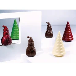 Martellato Chocolade Holvorm Kerstboom (1x) Ø104h180mm