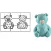 Martellato Chocolade Holvorm Teddybeer 97x64x130mm