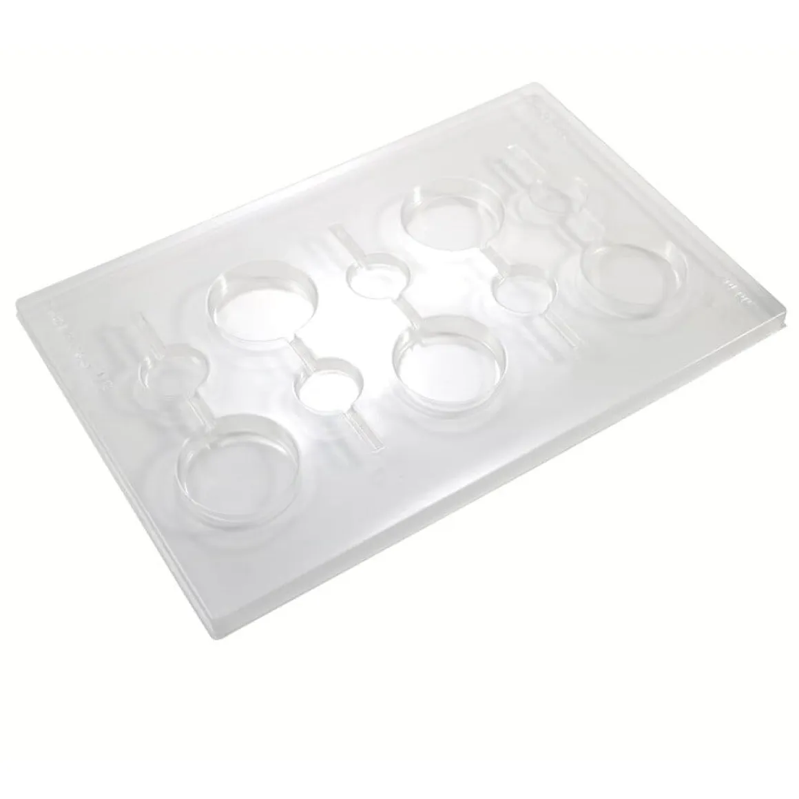 Martellato Chocolademal Lolly Rond (5x) Ø50x9mm 2st