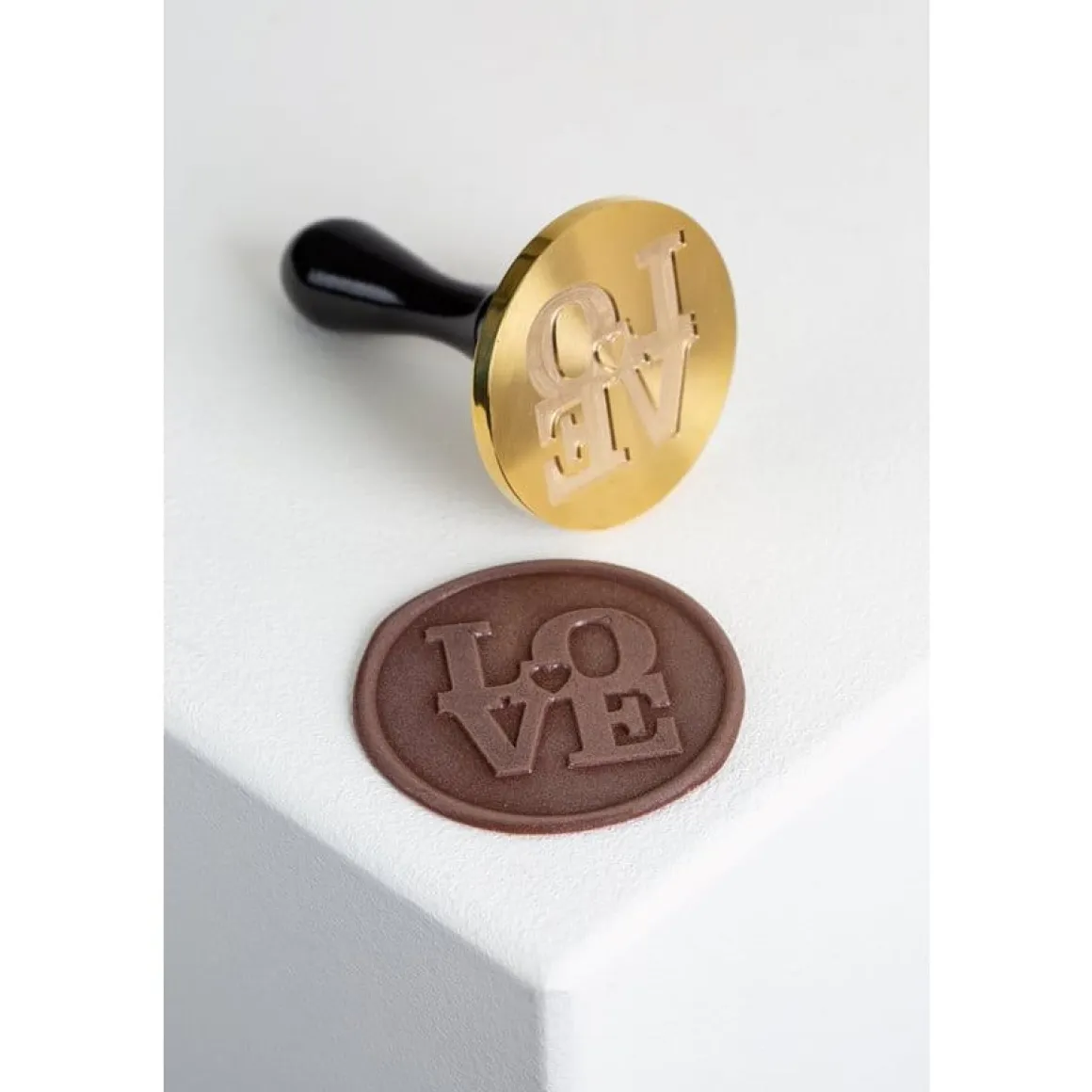 Martellato Chocolade Stempel Liefde Ø3cm
