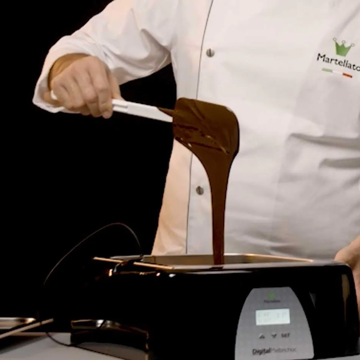 Martellato Couverture Smeltbak 3,6 liter Digitaal