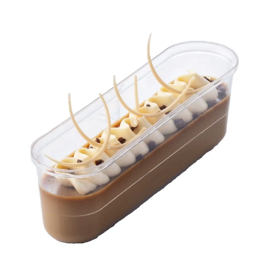 Martellato Lepelgebak cups Eclair (120 ml) / 100 stuks