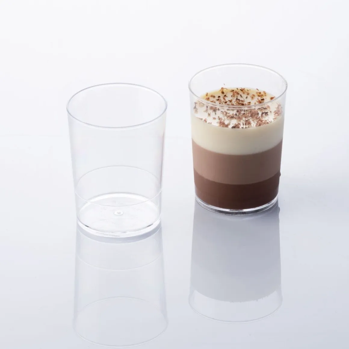 Martellato Lepelgebak cups Klassiek (120 ml) / 100 stuks