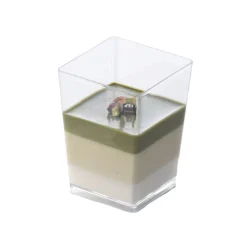 Martellato Lepelgebak cups Vierkant (120 ml) / 100 stuks