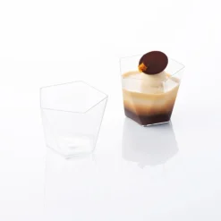 Martellato Lepelgebak cups Vijfhoek (120 ml) / 100 stuks