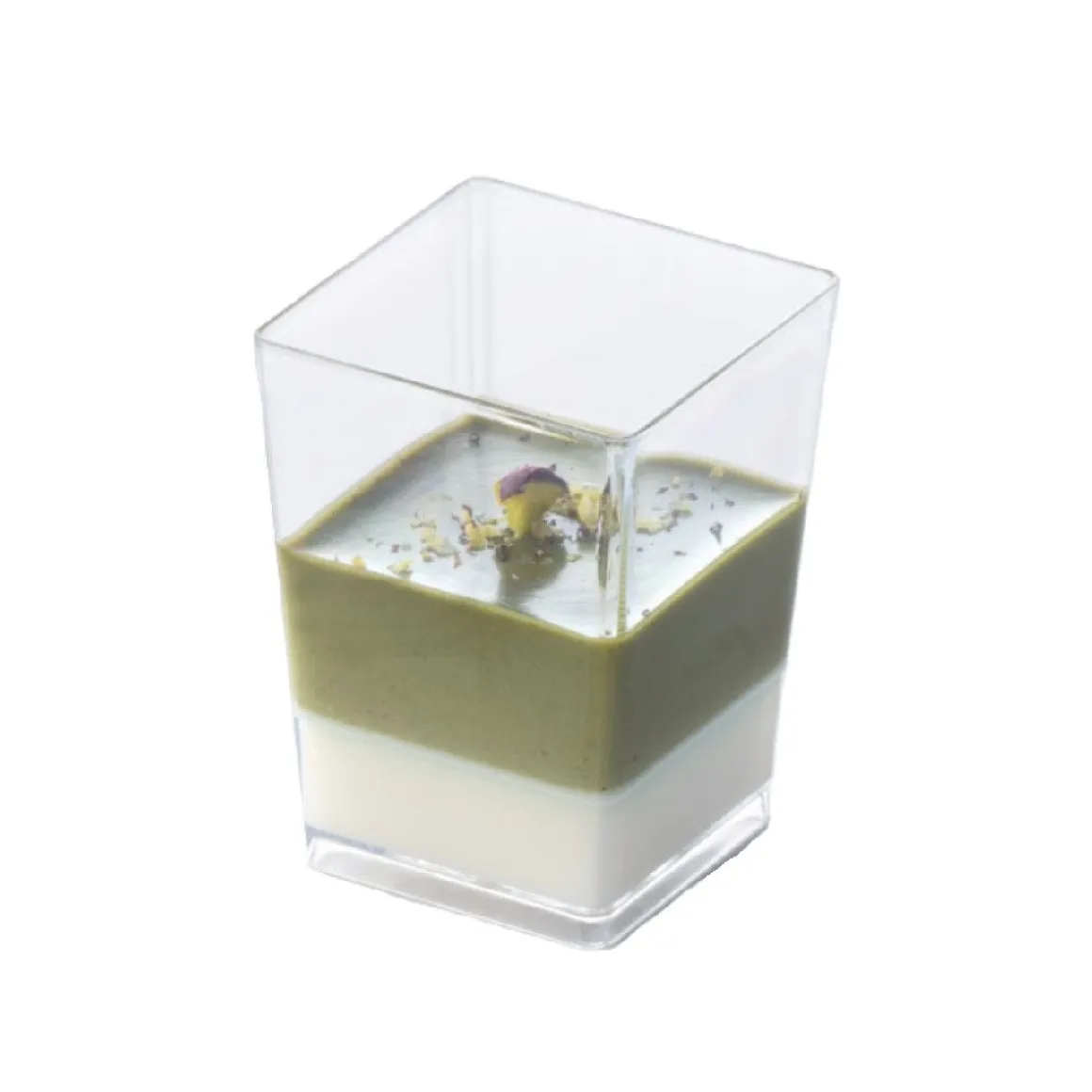 Martellato Lepelgebak cups Vierkant (60 ml) / 100 stuks
