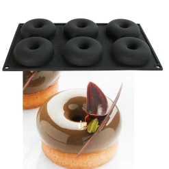 Martellato Siliconen Vorm Donut Ø75x25mm (6) 29x17cm