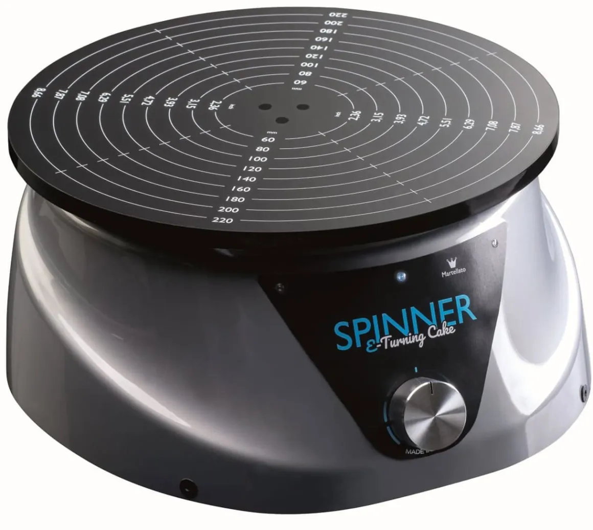 Martellato Spinner Elektrisch Draaiplateau Ø24cm