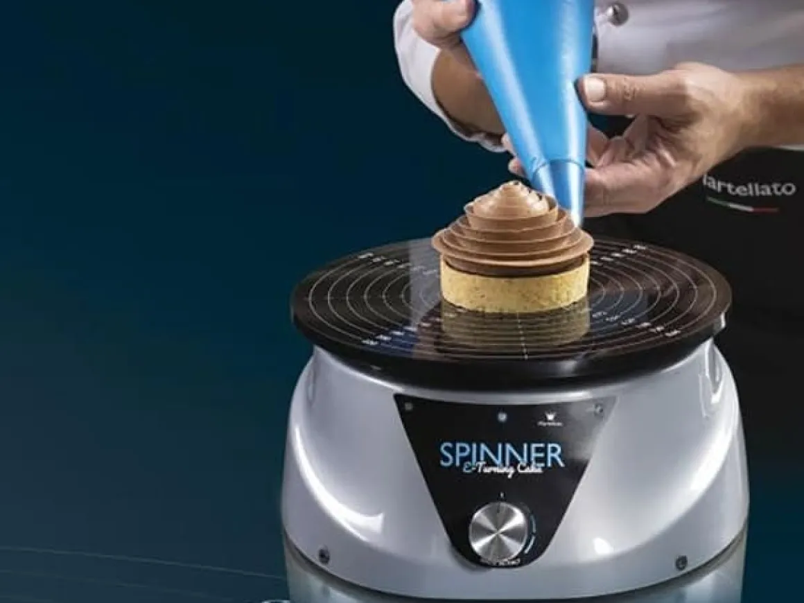Martellato Spinner Elektrisch Draaiplateau Ø24cm