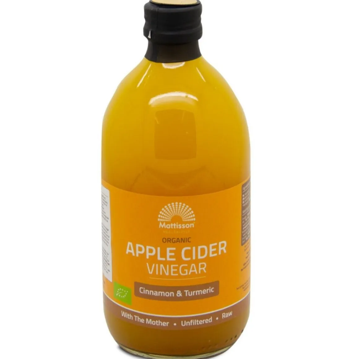Mattisson Appelazijn Kaneel & Kurkuma Biologisch 500ml