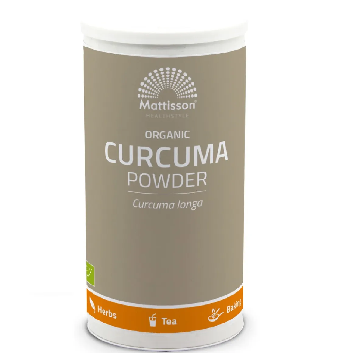 Mattisson Geelwortel Kurkuma Poeder Biologisch 125g