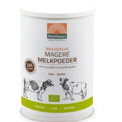 Mattisson Magere Melkpoeder Biologisch 450g