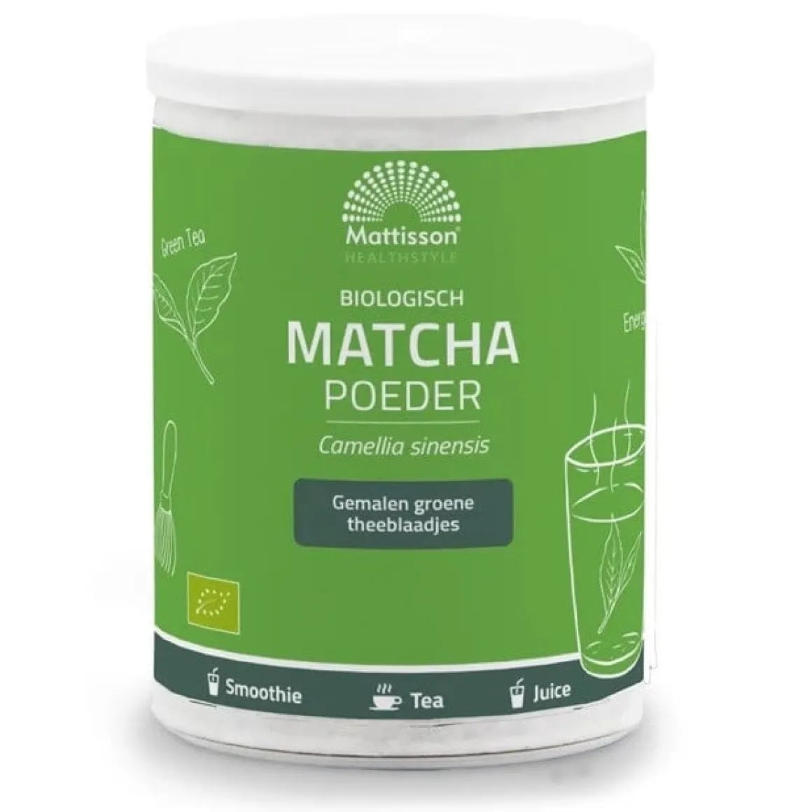 Mattisson Matcha Poeder Biologisch 125g